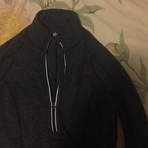 lulu lemon quarter up harringbone workout top 2-4